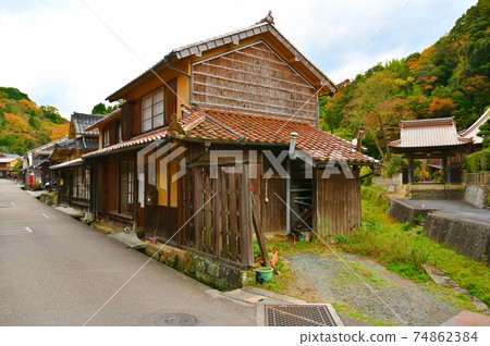大田市岩見銀山大森市容 大田市岩見銀山大森市容 74862384