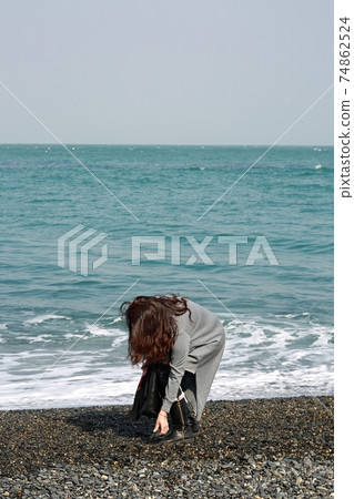 Sea nostalgic season, beach, travel 74862524