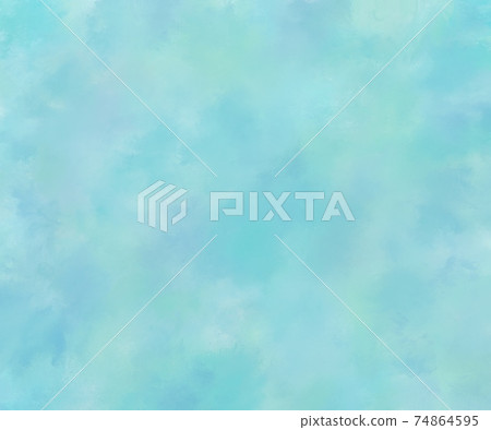 Sea-blue bright background 74864595