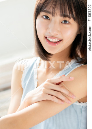 青少年女孩的身體護理 74865202