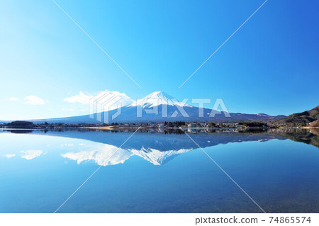 Flipped sky blue sky Fuji Flipped sky blue sky Fuji 74865574