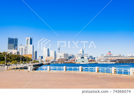 橫濱山下公園和灣區 橫濱山下公園和灣區 74866074