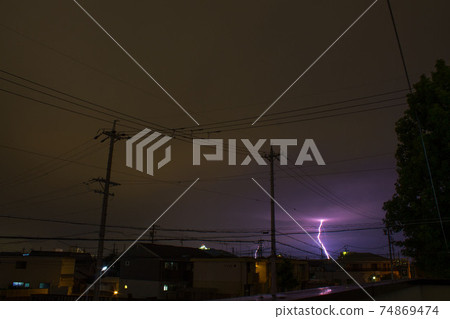 遠處的閃電 74869474