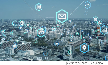 City and business public infrastructure administrative services 74869575