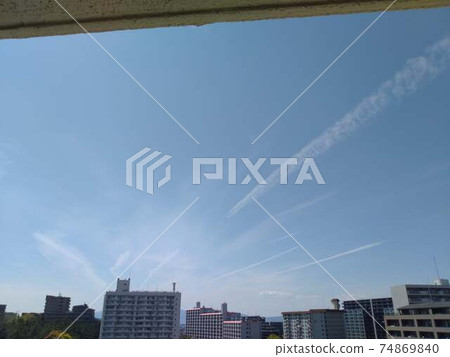 Blue sky 74869840
