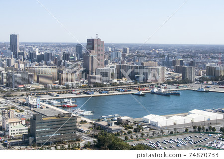 View of Chiba Port from Chiba Port Tower 74870733