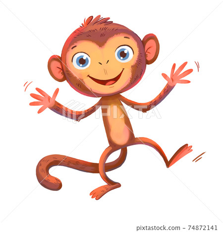 chinese new year monkey clipart image