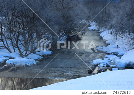 Nishiwaga Town, Iwate Prefecture Winter scenery Nishiwaga Town, Iwate Prefecture Winter scenery 74872613