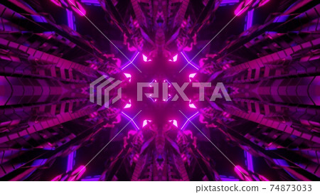 Abstract futuristic technology background 3d illustration Abstract futuristic technology background 3d illustration 74873033