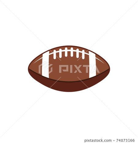 Ball of American football sport logo design template Ball of American football sport logo design template 74873166