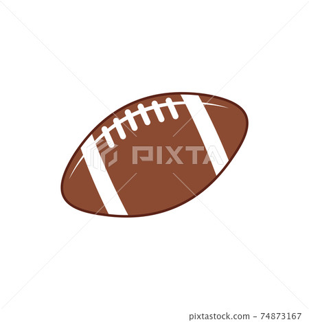 Ball of American football sport logo design template Ball of American football sport logo design template 74873167