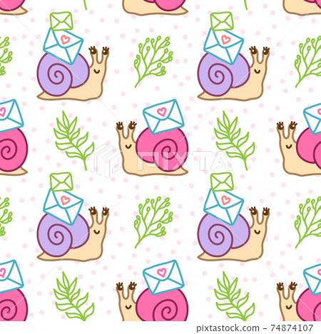 Cute Snail Mail Cute Snail Mail 74874107
