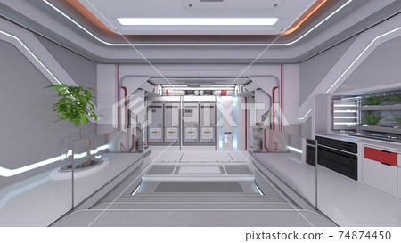  Spaceship inside 74874450