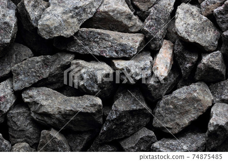 Granite gravel texture Granite gravel texture 74875485