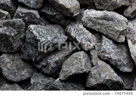 Granite gravel texture Granite gravel texture 74875489