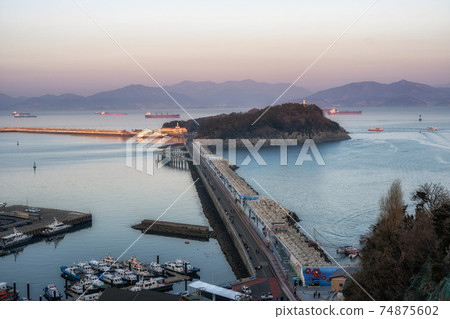 Yeosu Odongdo Sunset Yeosu Odongdo Sunset 74875602