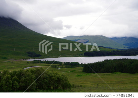 Glencoe Canyon, Scotland Majestic Mountain Range Glencoe Canyon, Scotland Majestic Mountain Range 74881045