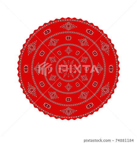 Romanian round design element 9 Romanian round design element 9 74881184