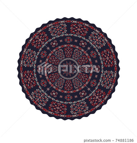 Romanian round design element 6 Romanian round design element 6 74881186