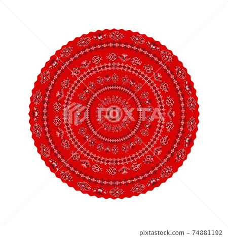 Romanian round design element 1 Romanian round design element 1 74881192