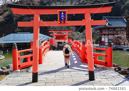 Katsuo-ji Temple in Minoo City, Osaka Prefecture 74881581