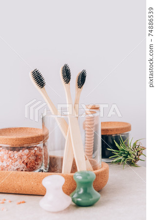 Set of Eco Friendly Bath Items 74886539