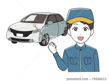 汽車修理工男解釋普通車 汽車修理工男解釋普通車 74886615