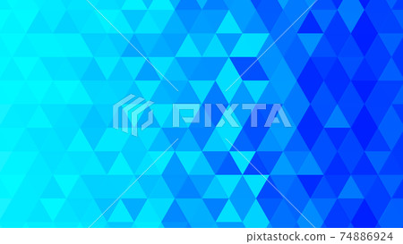 Blue polygon vector frame background material - Stock Illustration ...