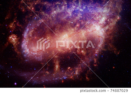 Starfield. Elements of this image furnished by NASA 74887029
