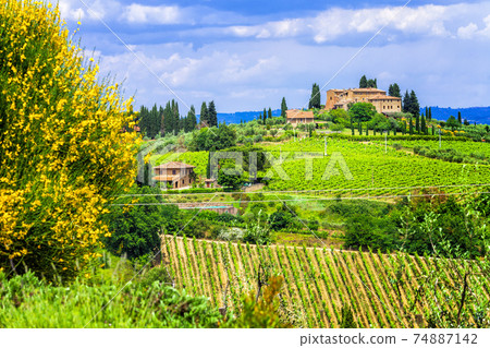 Tuscany scenery, Italy Tuscany scenery, Italy 74887142