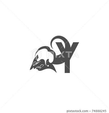 Javanese puppet icon with letter logo design vector illustration Javanese puppet icon with letter logo design vector illustration 74888245