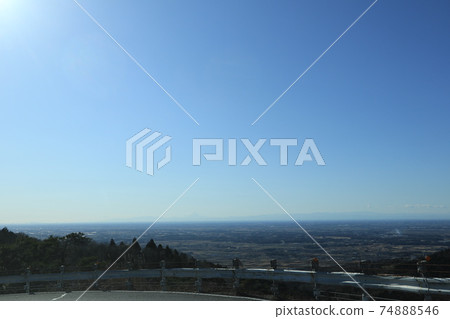 Landscape from the top of Tsukuba mountain Landscape from the top of Tsukuba mountain 74888546