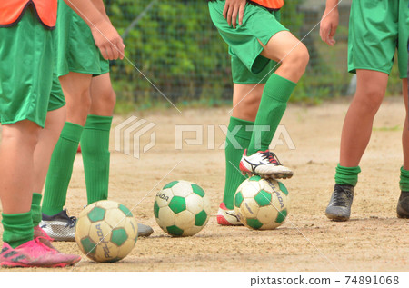 男孩足球運動員練習04 男孩足球運動員練習04 74891068