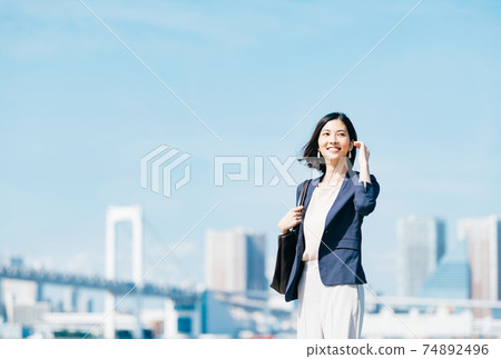 Business women casual Business women casual 74892496