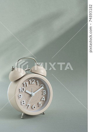 Alarm clock and copy space 74893182