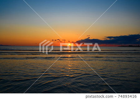 Inasa Beach Sunset Izumo City Inasa Beach Sunset Izumo City 74893416