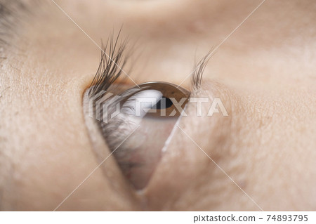 Eyeballs of Japanese men, black eyes of Asians, Eyeballs of Japanese men, black eyes of Asians, 74893795