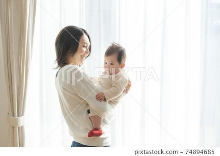 Baby and Mom 74894685