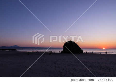 島根縣稻佐市Inasa Beach Sunset出雲市 島根縣稻佐市Inasa Beach Sunset出雲市 74895199