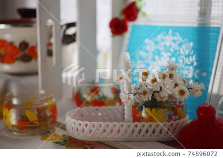 Flower Kanzashi taken with an old lens 74896072