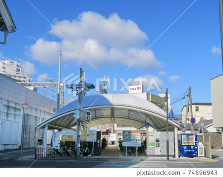 Bicycle parking lot north of Koshien Station Bicycle parking lot north of Koshien Station 74896943
