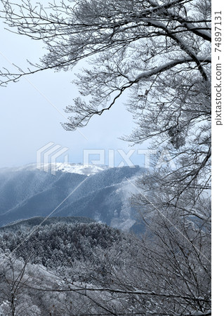 View of Mt. Yamato Katsuragi from Mt. Kongo View of Mt. Yamato Katsuragi from Mt. Kongo 74897131