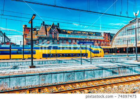 The big European Railways Stations. 74897475