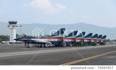 Chinese Air Force J-10 August 1st Flight Performance Station Chinese Air Force J-10 August 1st Flight Performance Station 74897857
