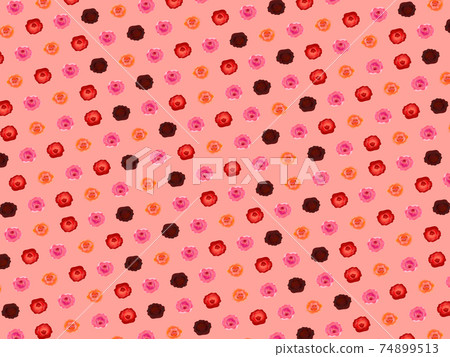 Floral pattern background_carnation_variations available Floral pattern background_carnation_variations available 74899513