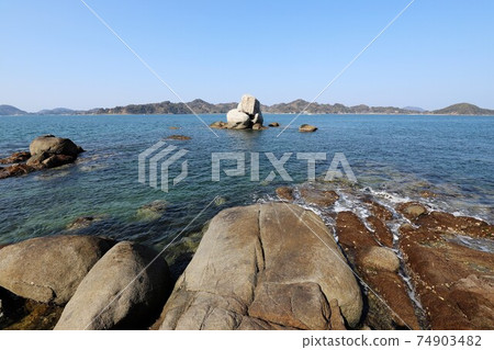 Matsuyama City Shiraishi nose giant stone group Matsuyama City Shiraishi nose giant stone group 74903482