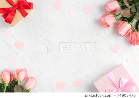 Mother's Day gift gift box rose pink Valentine's Day rose gift バレンタイン Mother's Day gift gift box rose pink Valentine's Day rose gift バレンタイン 74905476