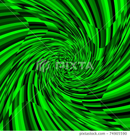Abstract composition with black and green squares. Psychedelia grayscale art Abstract composition with black and green squares. Psychedelia grayscale art 74905590