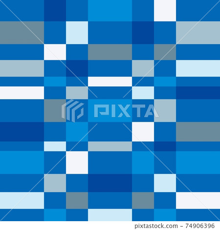 Geometric pattern checkered pattern - Stock Illustration [74906396] - PIXTA