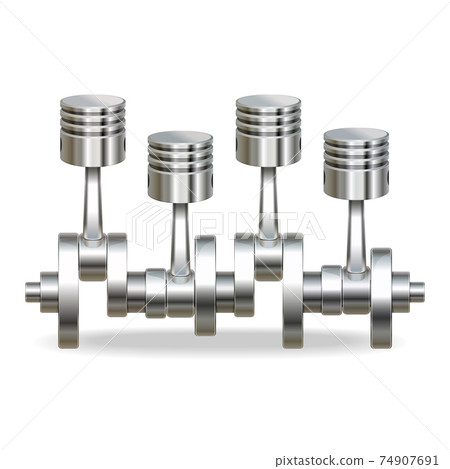 Vector Engine Pistons 74907691